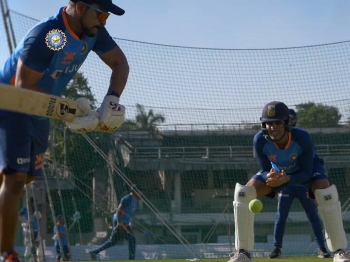 IND vs AUS Test Series Team India Practice session video Rahul Dravid Talks about Preparations Watch: ऑस्ट्रेलिया से भिड़ने के लिए जमकर तैयारी कर रही टीम इंडिया, राहुल द्रविड़ ने बताया किन चीजों पर है फोकस