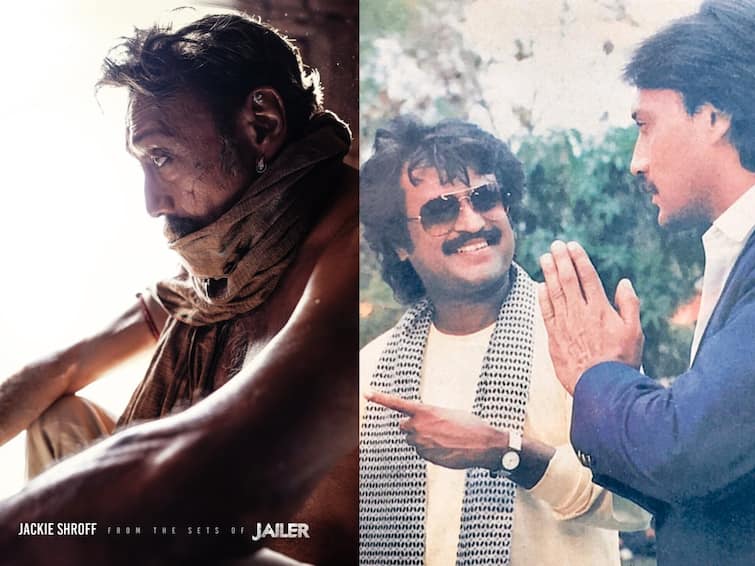 Jailer update Jackie Shroff reunites with Rajinikanth character photo from the sets of Jailer shared details Jailer Update: இது ஜெயிலர் ஜாக்கி ஷெராஃப்....வெளியான மாஸ் ஃபோட்டோ... 36 ஆண்டுகளுக்குப் பின் ரஜினியுடன் இணையும் பாலிவுட் நடிகர்!