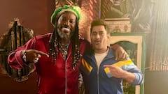 তারকা সাক্ষাৎ, এক ফ্রেমে ধরা দিলেন ধোনি-গেল