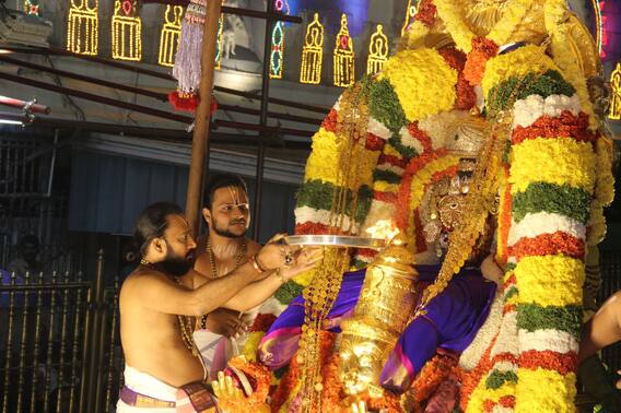 Tiruamala : తిరుమ‌ల‌లో వైభ‌వంగా పౌర్ణమి గ‌రుడ‌సేవ‌