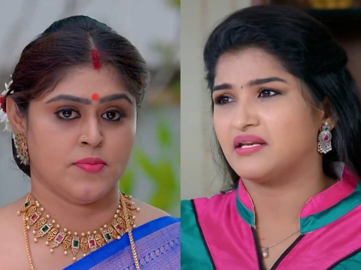 zee tamil meenakshi ponnunga serial today episode 155 highlights Meenakshi Ponnunga: தன் திருமணத்தை நிறுத்த திட்டம் போடும் பூஜா.. கடுப்பான ரங்கநாயகி.. இன்றைய எபிசோட் அப்டேட்..!