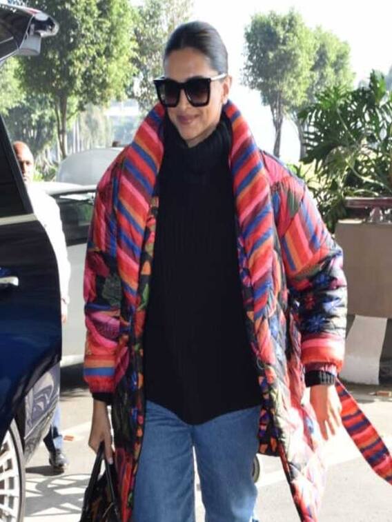 Deepika Padukone Spotted Heading For Fighter Shoot