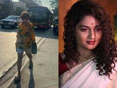 In Pics: मुंबई की सड़कों पर घूमते दिखी 'विदेशी लड़की' कौन है? सोशल मीडिया पर खूब वायरल हो रहीं तस्वीरें