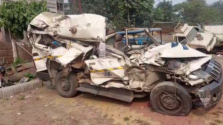 Truck And Ambulance Had An Head On Collision Leading To Death Of 3 Injuring 2 Others At Jalpaiguri Jalpaiguri Accident:ট্রাক-অ্যাম্বুল্যান্সের মুখোমুখি সংঘর্ষ, জলপাইগুড়িতে মর্মান্তিক দুর্ঘটনায় মৃত্যু  ৩ জনের