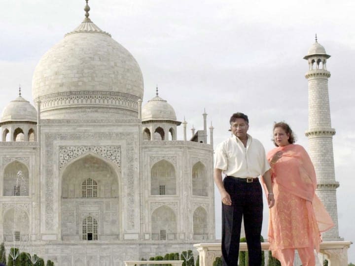 Pervez Musharraf Death Taj Mahal Agra Uttar Pradesh On seeing former President of Pakistan Pervez Musharraf asked who built it Pervez Musharraf Death: ताजमहल की खूबसूरती के कायल हो गए थे मुशर्रफ, देखते ही ASI अधिकारी से पूछा था ये सवाल