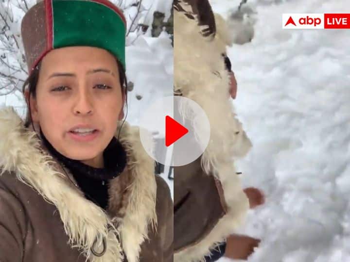 Sonam Wangchuk salutes Youtuber Amita Negi Support standing barefoot on snow in Kinnaur ANN Himachal Pradesh: बर्फ में नंगे पांव खड़ी इस लड़की की क्यों हो रही चर्चा? वजह जानकर आप भी करेंगे तारीफ