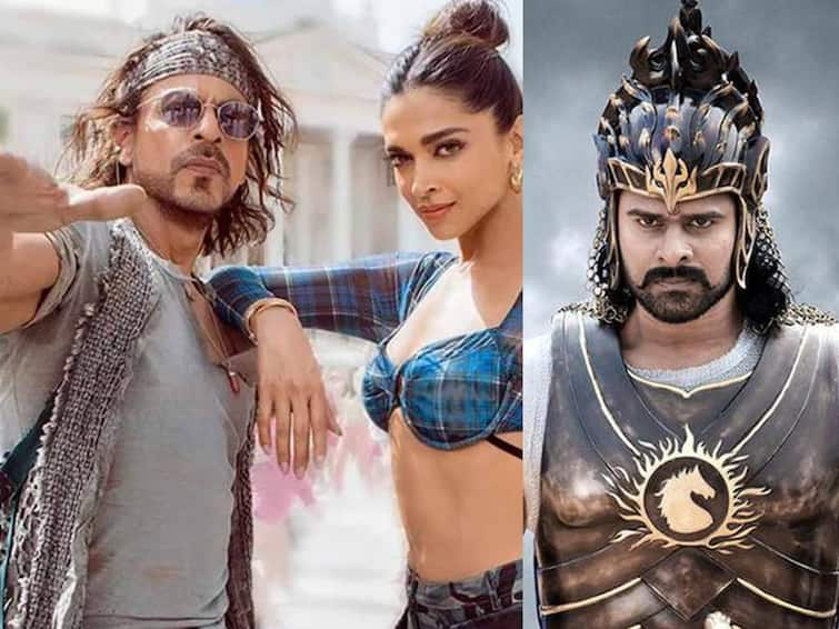 Shah rukh khan pathaan movie set another record by surpassing this Bahubali 2 hindi collection Pathaan : பாகுபலி 2 ரெக்கார்டையும் முறியடிச்சாச்சு.... பதான் தொடர் சாதனை... உற்சாகத்தில் படக்குழுவினர்!