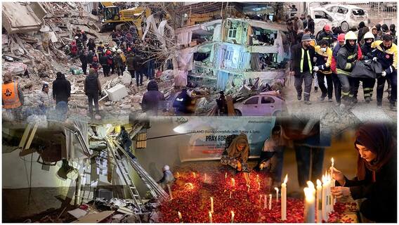 Turkey Earthquake Updates | టర్కీలో వరుస భుకంపాలు.. అరచేతిలో ప్రజల ప్రాణాలు | ABP Desam