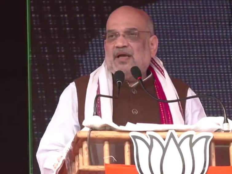 Amit Shah In Tripura Ahead Of Assembly Elections