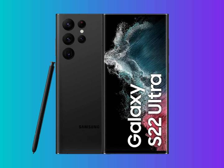 Samsung Galaxy S22 Ultra (Rs 90,500): It has a brilliant AMOLED display, Gorilla Glass Victus protection, and also offers S Pen support. Samsung Galaxy S22 Ultra has a 108-megapixel main camera and 10x optical zoom. (Image: Samsung)