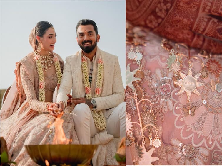 Athiya Shetty Personalied Wedding Kalire Has Seven Vows Exchanged With KL Rahul Engraved In Sanksrit Athiya Shetty's Personalied Wedding Kalire Has Seven Vows Exchanged With KL Rahul Engraved In Sanskrit
