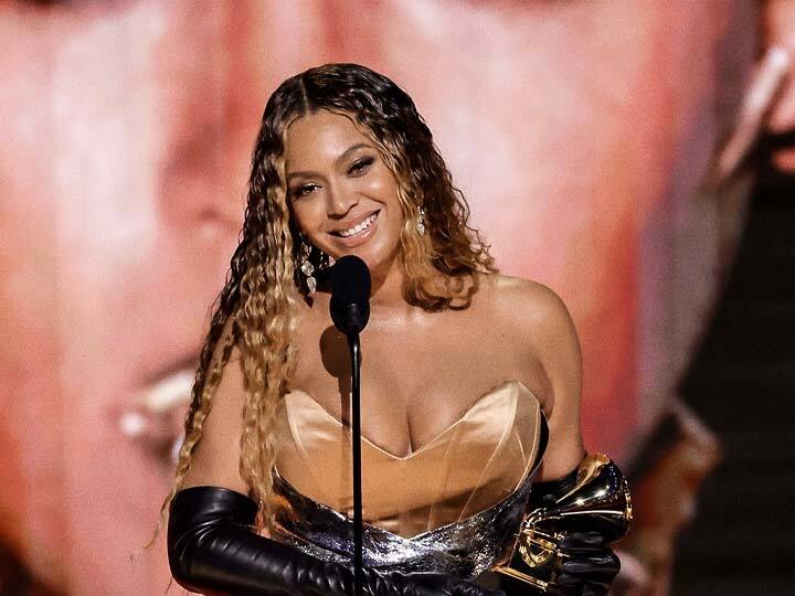 Grammy Awards 2023 Beyonce make History By Winning Her 32nd Award Grammy Awards 2023 :  Beyonce नं रचला इतिहास; कलाकारांच्या स्वप्नातला ग्रॅमी 32 वेळा जिंकला