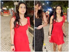 रेड कलर की फ्रिल मिनी ड्रेस में Nysa Devgn लगीं बेहद ग्लैमरस, Ajay-Kajol की बेटी की तस्वीरों ने बढाया इंटरनेट का तापमान