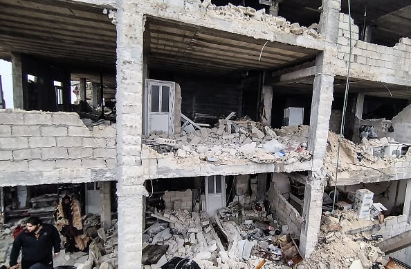 On Monday, a massive 7.8 magnitude earthquake struck southern Turkey and northern Syria, collapsing buildings and sparking a desperate search for survivors among the wreckage in cities and towns across the region. (Source: Getty)