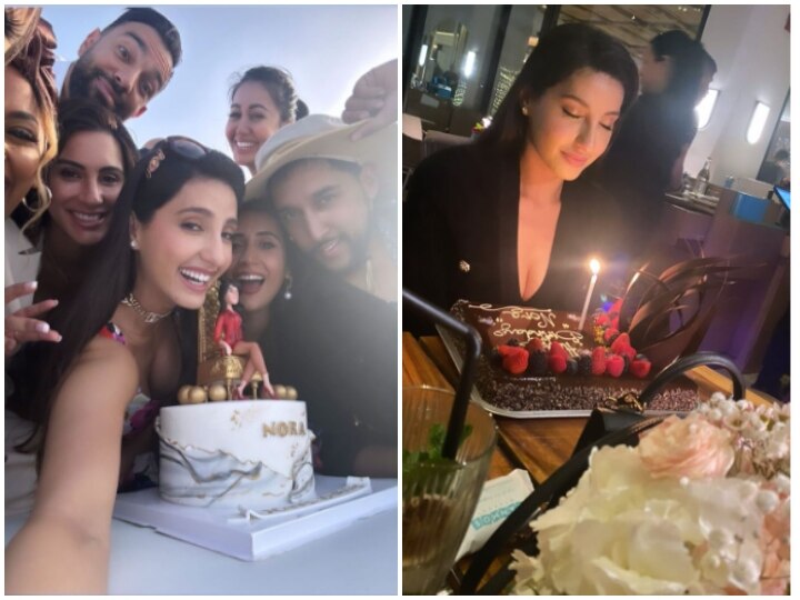 Nora Fatehi Birthday: बीच समंदर में डांस से आग लगाती दिखीं नोरा फतेही, देखें पार्टी की इनसाइड फोटो और वीडियो