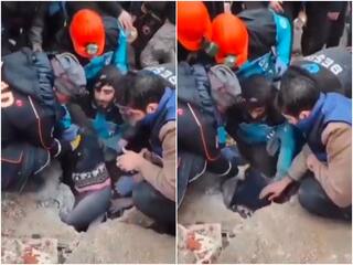 Turkey Earthquake: भूकंप के 12 घंटे बाद जिंदा मलबे से निकाली गई एक बच्ची, Video देख दिल पसीज जाएगा