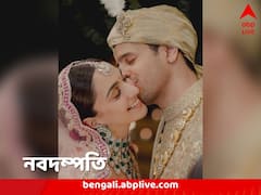 হাতের উপর হাত, ঠোঁট ছুঁইয়ে সাতজন্মের অঙ্গীকার, ফ্রেমবন্দি কিয়ারা-সিদ্ধার্থের গোলাপি মুহূর্ত