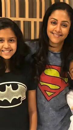 Jyothika with Kids: 'கண்கள் நீயே..காற்றும் நீயே..’ குழந்தைகளுடன் க்யூட்டாக போஸ் கொடுக்கும் ஜோதிகா!