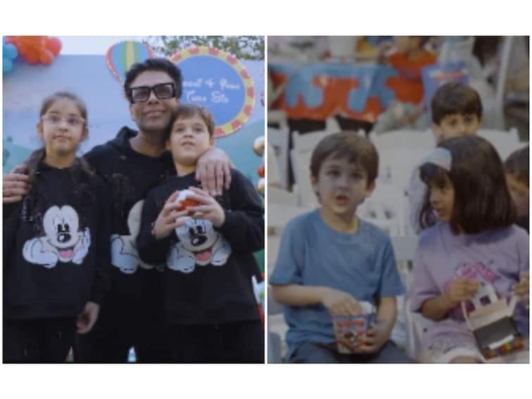 Karan Johar Gives A Glimpse Of His Kids’ Fun-Filled Birthday Party As They Turn 6, Watch
