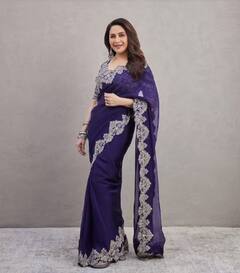 Madhuri Dixit Look: ਮਾਧੁਰੀ ਦੀਕਸ਼ਿਤ ਨੇ ਰਵਾਇਤੀ ਲੁੱਕ ਵਿੱਚ ਢਾਹਿਆ ਕਹਿਰ, ਦੇਖੋ ਤਸਵੀਰਾਂ