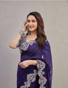 Madhuri Dixit Look: ਮਾਧੁਰੀ ਦੀਕਸ਼ਿਤ ਨੇ ਰਵਾਇਤੀ ਲੁੱਕ ਵਿੱਚ ਢਾਹਿਆ ਕਹਿਰ, ਦੇਖੋ ਤਸਵੀਰਾਂ