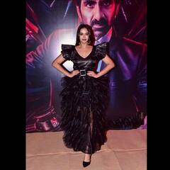 Ravanasura Pujita Ponnada: 'రావణాసుర ' అంథెమ్ లాంచింగ్ ఈవెంట్లో పూజిత పొన్నాడ