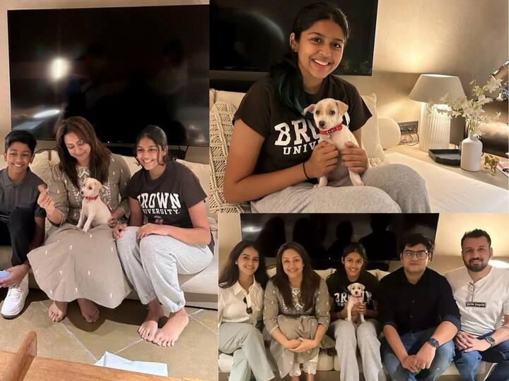 Jyothika with Kids: பிரபல நடிகை ஜோதிகா, தனது குழந்தைகள் தியா மற்றும் தேவ் உடன் உள்ள புகைப்படங்கள் இணையத்தில் வைரலாகி வருகின்றன.