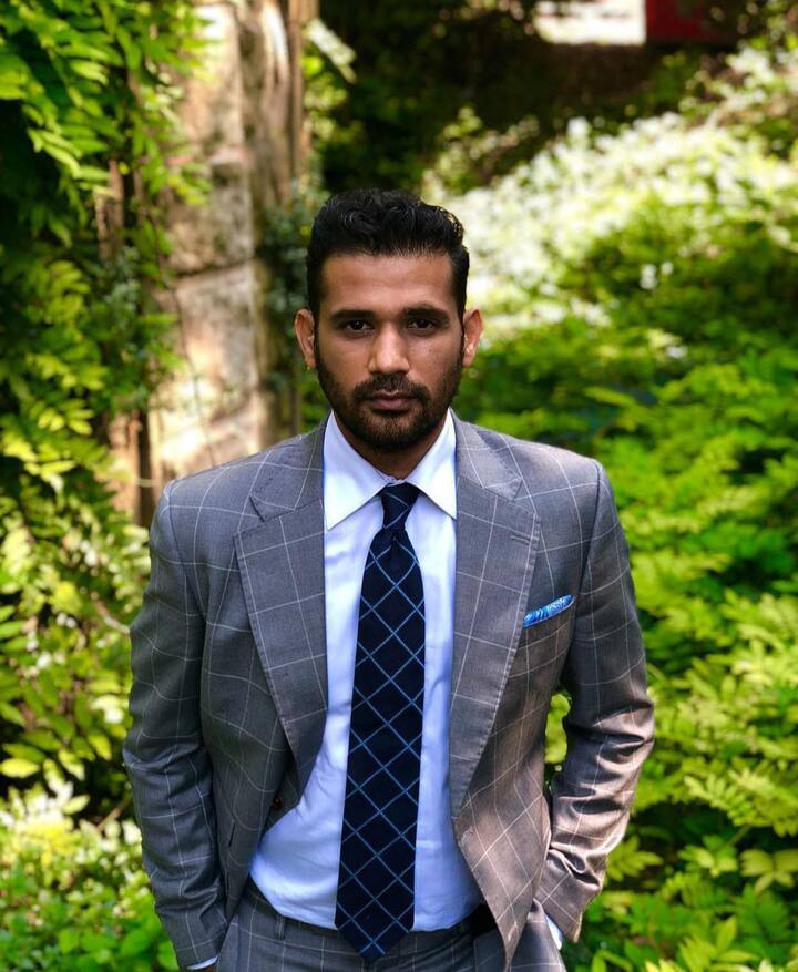 Suited up: Sohum Shah has an outstanding style yet his real element is visible when he suits up. This checkered suit with a perfectly tied tie makes him look as if he would own the room, no matter where he goes.