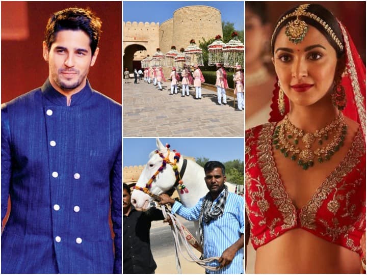 Sidharth Kiara Wedding: सात जन्मों के बंधन में बंधे सिद्धार्थ-कियारा, सूर्यगढ़ पैलेस में रचाई शादी Sidharth Malhotra Kiara Advani Wedding Live Updates Marriage Sangeet Mehndi Choora Ceremony full Details Sidharth Kiara Wedding: सात जन्मों के बंधन में बंधे सिद्धार्थ-कियारा, सूर्यगढ़ पैलेस में रचाई शादी