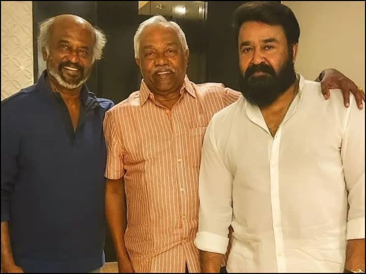 Rajinikanth and Mohanlal Photo Viral on the set of Upcoming Movie Jailer Watch Full Report इस फिल्म के सेट से क ही फ्रेम में नजर आए Rajinikanth और Mohanlal, तस्वीर हुूई वायरल