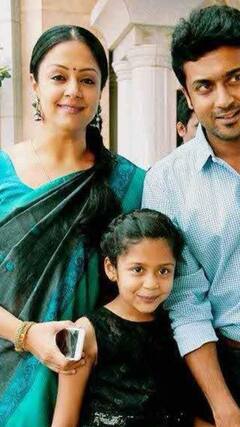 Jyothika with Kids: 'கண்கள் நீயே..காற்றும் நீயே..’ குழந்தைகளுடன் க்யூட்டாக போஸ் கொடுக்கும் ஜோதிகா!