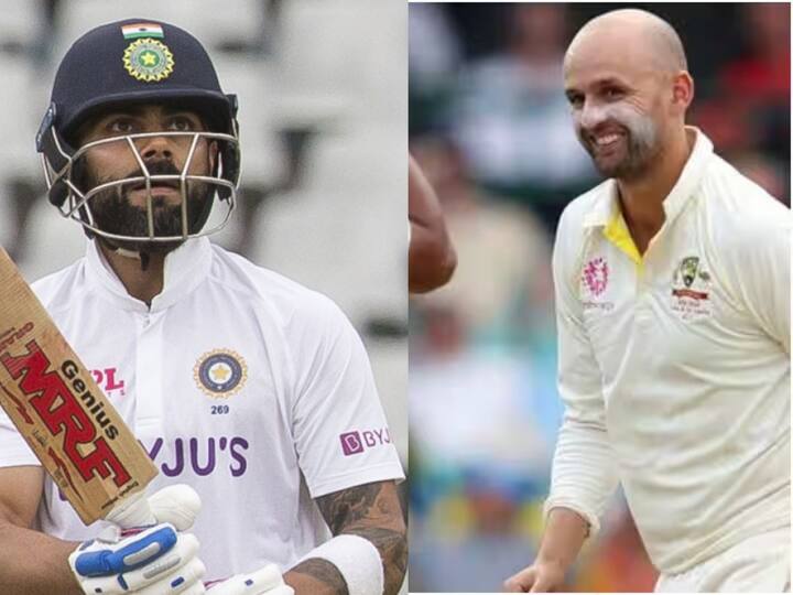 Virat Kohli vs Nathan Lyon test cricket record head to head before Border-Gavaskar Trophy Border-Gavaskar Trophy : किंग कोहलीसाठी नॅथन लियॉन अडचण ठरणार? पाहा आतापर्यंतची आकडेवारी