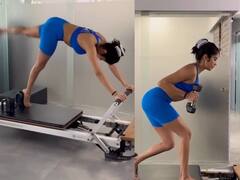 Take A Sneak Peek Into A Workout Session Of Fitness Freak Janhvi Kapoor