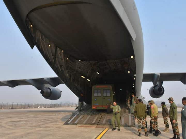 The Indian Army mobilised a Field Hospital to provide medical support to the affected people in earthquake hit Turkiye . (Source: India Army)
