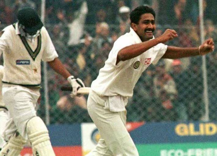 on this day anil kumble becoming the 2nd bowler to claim a perfect ten wickets in a single test inning On This Day: ਅੱਜ ਦੇ ਦਿਨ ਹੀ ਅਨਿਲ ਕੁੰਬਲੇ ਨੇ 10 ਵਿਕਟਾਂ ਲੈ ਕੇ ਦਿੱਲੀ 'ਚ ਪਾਕਿਸਤਾਨ ਨੂੰ ਹਰਾਇਆ ਸੀ