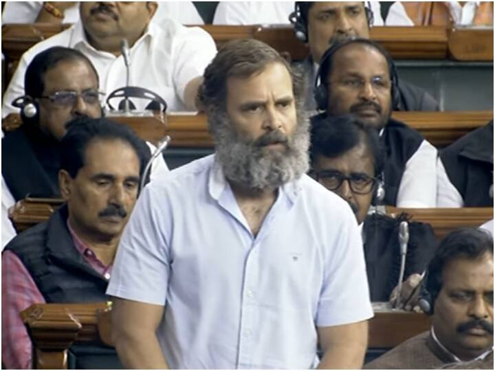 Rahul Gandhi's speech In Lok Sabha, he targeted bjp over adani group, Ajit Doval, agniveer scheme, 10 highlights Rahul Gandhi In Lok Sabha: जहाज से फॉरेन पॉलिसी तक, अडानी को लेकर पीएम मोदी पर राहुल गांधी ने लगाई आरोपों की झड़ी | 10 बड़ी बातें