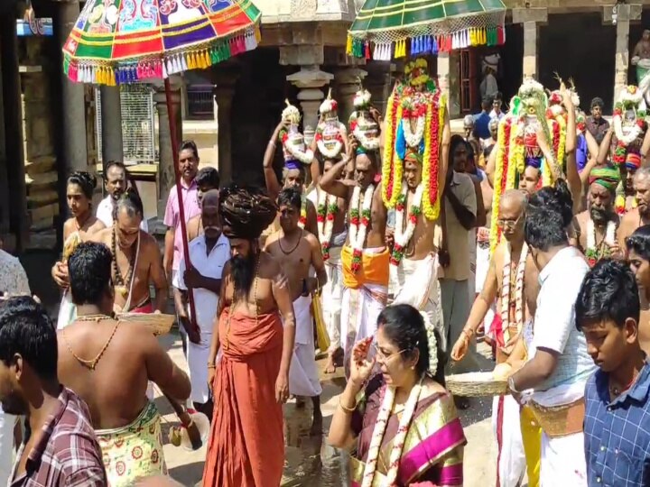 mayiladuthurai: திருக்கடையூரில் மகா ருத்ர யாகம்  - தருமபுரம் ஆதீனம் பங்கேற்பு