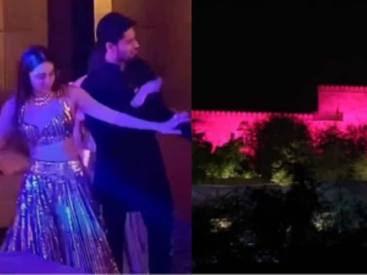 Kiara Advani, Sidharth Malhotra Dance To 'Raatan Lambiyan' Amid Alcohol Jetsprays On Sangeet Night: Report