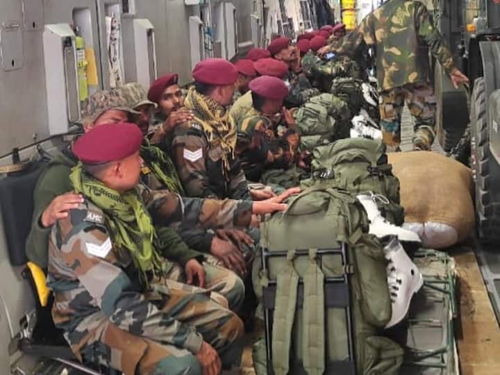 Agra based Army Field Hospital dispatched an 89 member medical team including critical care specialists like orthopedic surgeons and general surgeons. (Source: India Army)