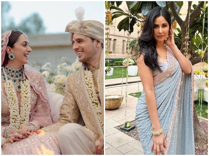 Sid-Kiara Wedding: सिद्धार्थ-कियारा की हुई रॉयल वेडिंग, एक्टर की क्रश कैटरीना कैफ ने भी दी शादी की बधाई Sidharth Malhotra Kiara Advani Royal Wedding actor crush Katrina Kaif and Vicky Kaushal also congratulated the newly married couple Sid-Kiara Wedding: सिद्धार्थ-कियारा की हुई रॉयल वेडिंग, एक्टर की क्रश कैटरीना कैफ ने भी दी शादी की बधाई