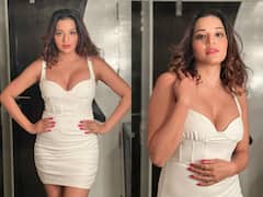 Monalisa Photos: व्हाइट डीपनेक बॉडीकोन ड्रेस में मोनालिसा ने दिखाईं मदमस्त अदाएं, तस्वीरें ने बढ़ाया इंटरनेट का पारा