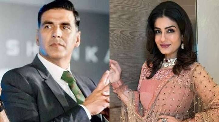 जिसके बाद रवीना टंडन से पूछा गया कि अक्षय कुमार से सगाई टूटने के बाद में जानबूझ कर रहे रवीना जैसी दिखने वाली लड़कियों को डेट करने लग गए. (Photo- Instagram)