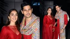 Kiara Advani Sidharth Malhotra: 'ইয়ে লাল ইশক...', ভালবাসার রং মেখে সিদ্ধার্থের বাড়ি এলেন নববধূ কিয়ারা