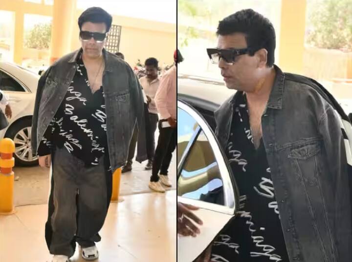 Karan Johar At Jaisalmer Airport: ਸਿਧਾਰਥ ਅਤੇ ਕਿਆਰਾ ਦਾ ਵਿਆਹ ਹੋ ਗਿਆ ਹੈ ਅਤੇ ਹੁਣ ਮਹਿਮਾਨ ਵਿਆਹ ਵਿੱਚ ਸ਼ਾਮਲ ਹੋਣ ਤੋਂ ਬਾਅਦ ਵਾਪਸ ਪਰਤਣੇ ਸ਼ੁਰੂ ਹੋ ਗਏ ਹਨ। ਕਰਨ ਜੌਹਰ ਨੂੰ ਬੁੱਧਵਾਰ ਨੂੰ ਏਅਰਪੋਰਟ 'ਤੇ ਦੇਖਿਆ ਗਿਆ।