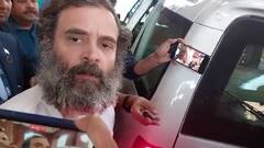 Rahul Gandhi on Modi Speech : పార్లమెంటు నుంచి వెళ్లిపోయిన రాహుల్ గాంధీ | ABP Desam