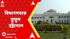 বিধানসভায় তুমুল হট্টগোল, রাজ্যপালের সামনে কাগজ ছুড়ে প্রতিবাদ বিজেপি বিধায়কদের