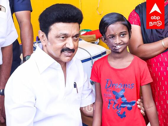Stalin Meets Dhanya : ”இப்ப எப்படி இருக்குமா?” Surgery செய்துகொண்ட தான்யா வீட்டிற்கே சென்ற முதல்வர்