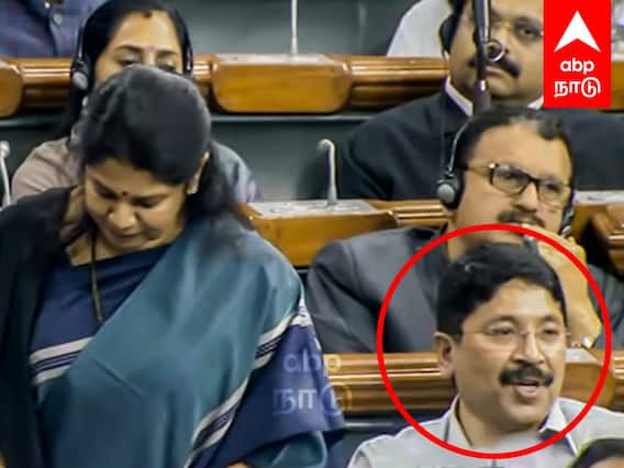 Kanimozhi Speech : ”யோவ் சும்மா இருப்பா..!”கனிமொழியை பேச விடாமல் தடுத்த பாஜகவினர்.. கடுப்பான தயாநிதி