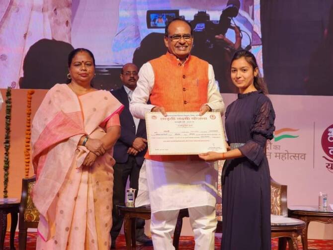 MP Assembly Elections 2023 CM Shivraj Singh Chauhan 107 Crore 67 Lakh  Scholarship For 3.25 Lakh Girls ANN | Madhya Pradesh की बेटियों के लिए CM  शिवराज का तोहफा, 3.25 लाख बच्चियों
