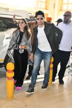 Siddharth Kiara: গাঢ় মেহেন্দি, সিঁদুরে রাঙা কিয়ারা, বিয়ের পরে নায়িকার প্রথম ঝলক